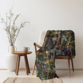 Velveteen Fleece Cottagecore: Forest Haven Retreat